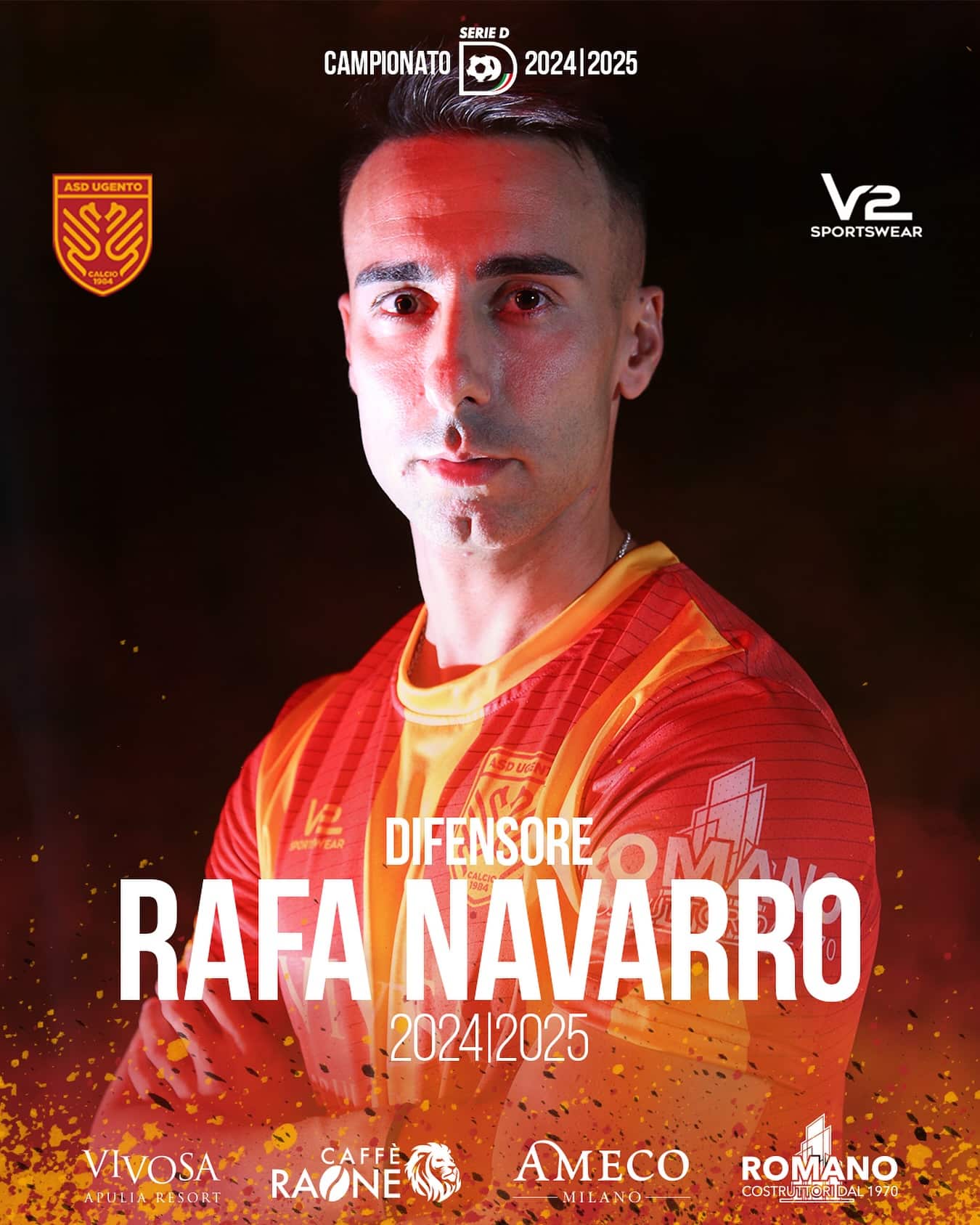 rafa navarro presentazione ugento calcio